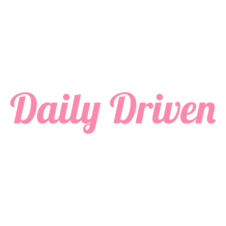 Daily Driven Decal (Pink)